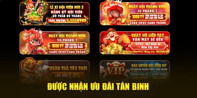 Khuyến mãi nhận được khi đăng nhập King88